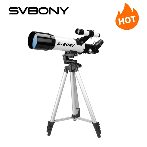Svbony SV501P 天文望遠鏡 初心者 大人 子供 400mm プロフェッショナル望遠鏡 三脚付き 地上および天体観察用望遠鏡 宇宙の謎を探索するため