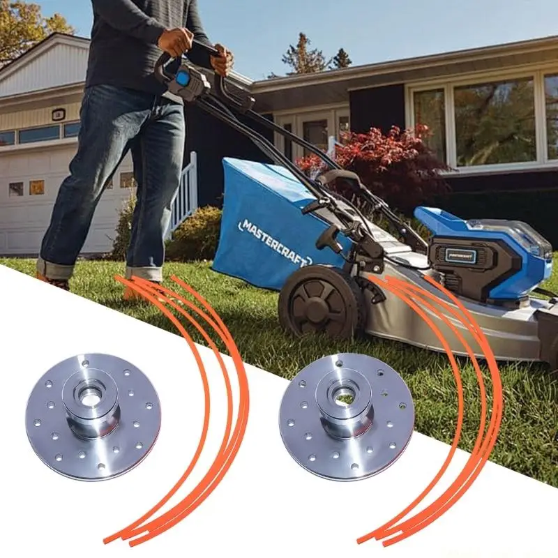A2BE 16 String Aluminum Weeding Whacker Head for 0.080-0.120 Inch Line Gardening Tool