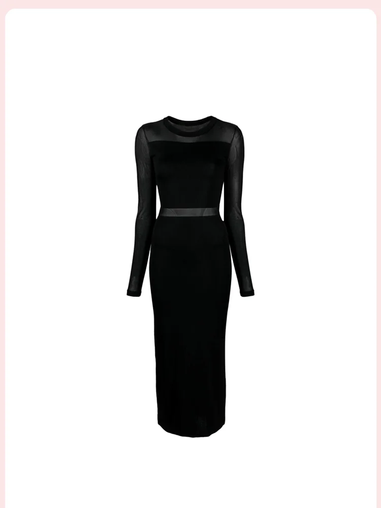 

Ele Slim Fit Long Dr Pure Desire Fiing Sle Женская одежда для поездок на работу Sle Полиэфирное волокно Длинный све
