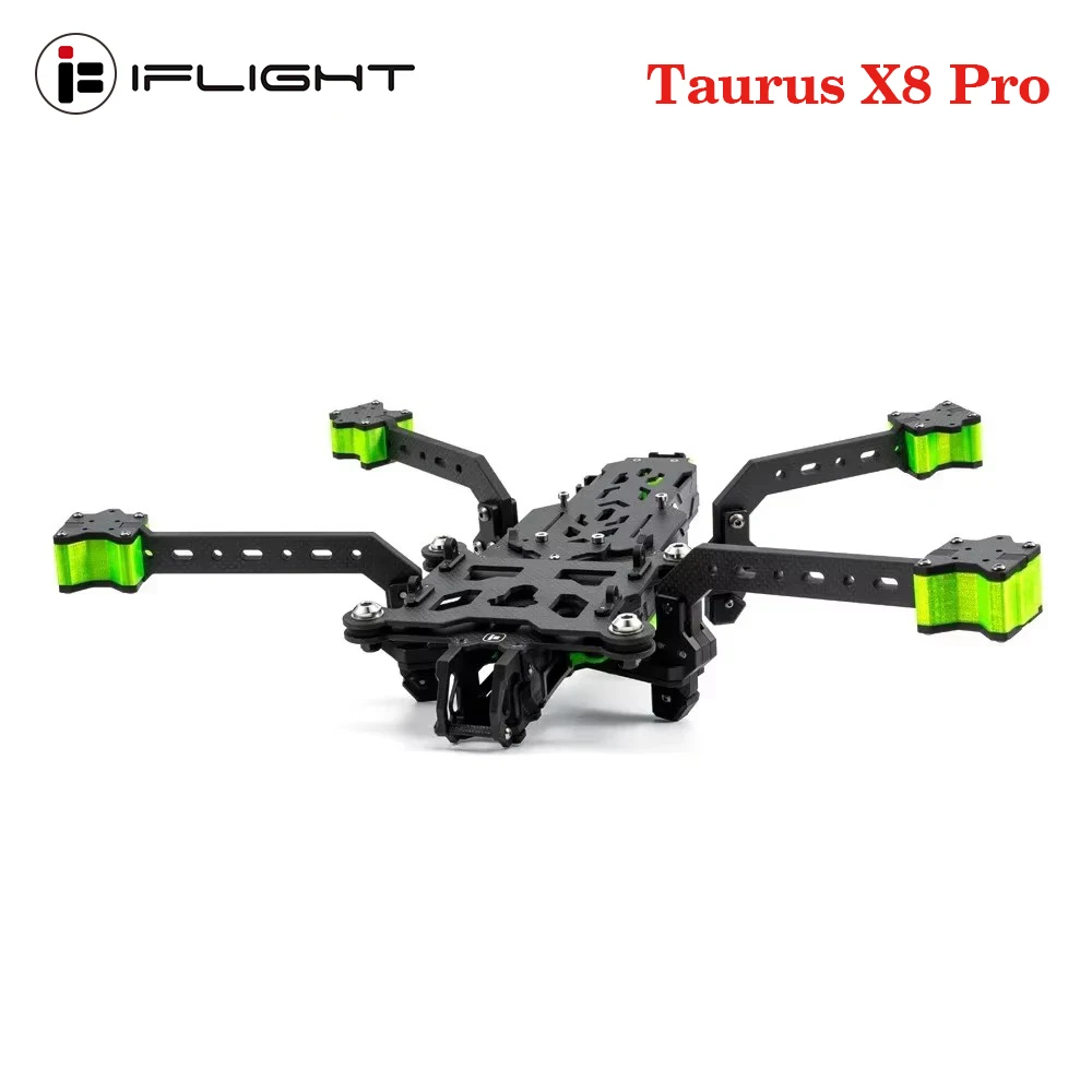 IFlight Taurus X8 Pro 450mm Cinelifter Frame H/type W/ 8mm Arm Compatible 28/31 Brushless Motor 8inch propeller for RC FPV Drone