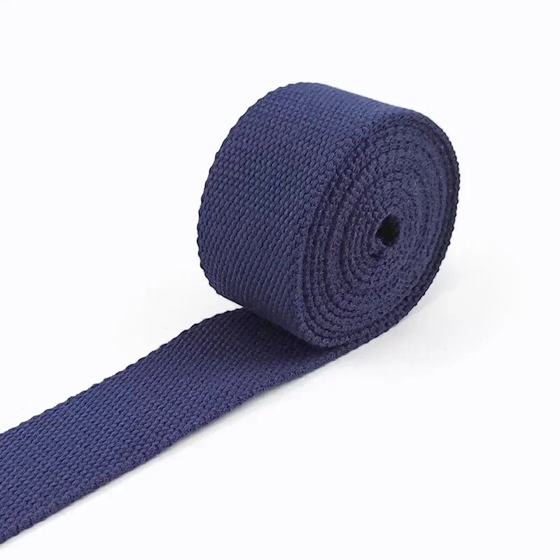 8M 20/25/32/38mm 2mm Dick Gurtband Bänder Polyester Baumwolle Leinwand Tasche Gurte band für Rucksack Strap Gürtel Band Bekleidungs Handwerk