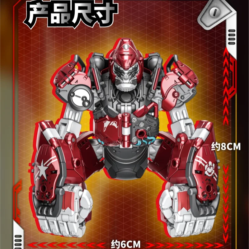 52toys Beastbox Mojo Genuine Action Figure Orangutang Deformation Transform Bb-70mj Mecha Toys Collectible Gifts For Kids