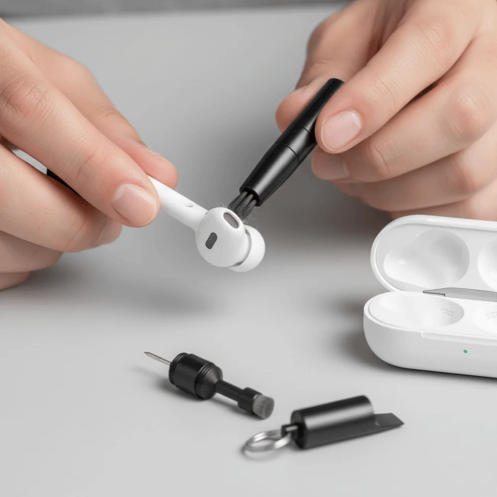 Multitool Portable Multifunction Tool Versatile Implement Eject Pin SIM Card Tray Removal Tool Cleaning Brush