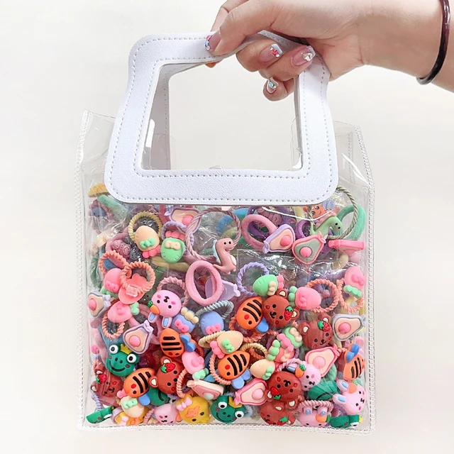 10szt Gumka dla dzieci nie rani włosów Elastyczna gumka do włosów Good Girl Baby Head Rope Hair Chirp Scrunchies Nakrycie głowy