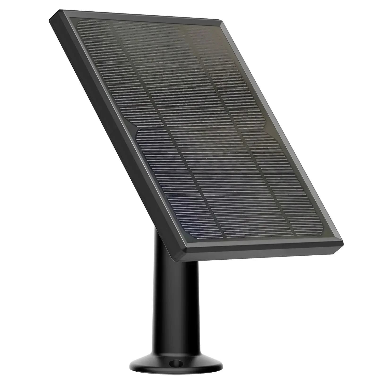 Panneau solaire 6W pour Eu5,00 Cam 2C/2C Pro/E/2 Pro/SoloCam E20 E40, câble d'alimentation mural de 13 pieds (noir)