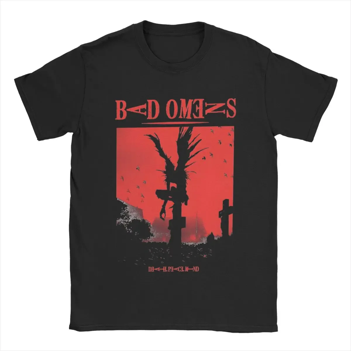 Bad Omens The Death Of Peace Of Mind Men's T Shirt Funny Tee Shirt Short Sleeve T-Shirts Pure Cotton Plus Size Clothes