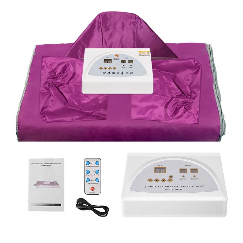 

Infrared detox far infrared Electric Sauna Blanket for health and beauty Weight Loss