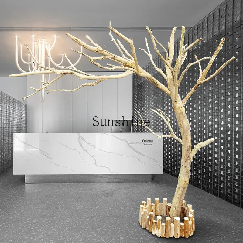 Simulation fake dead tree large bird cat climbing frame landscaping interior decoration branches