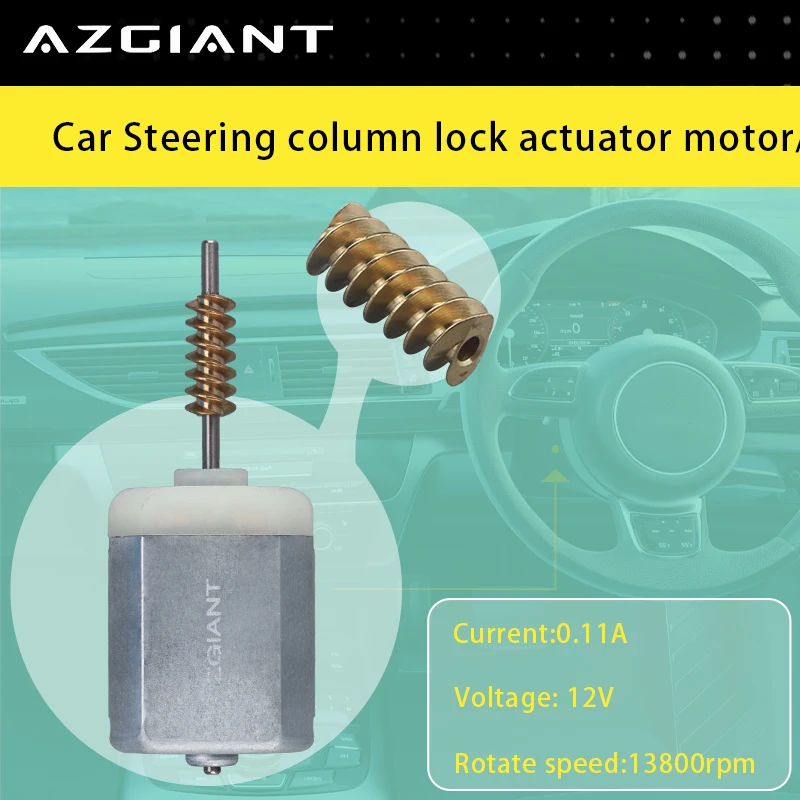 

Azgiant DC 12V High Performance Car Steering Column Flange Ignition Motor Worm Gear Brand New Auto Parts For Mazda 6 MK3/3 MK3