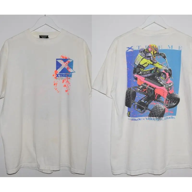 

Винтажная футболка Xtreme Motocross 1992 года Jeff Matiasevich Supercross S-3XL