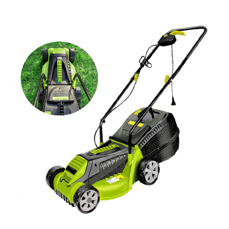 

Multifunctional Grass Trimmer Electric Lawn Mower 3600RPM Household Portable Cutter Adjustable Garden Trimming Machine