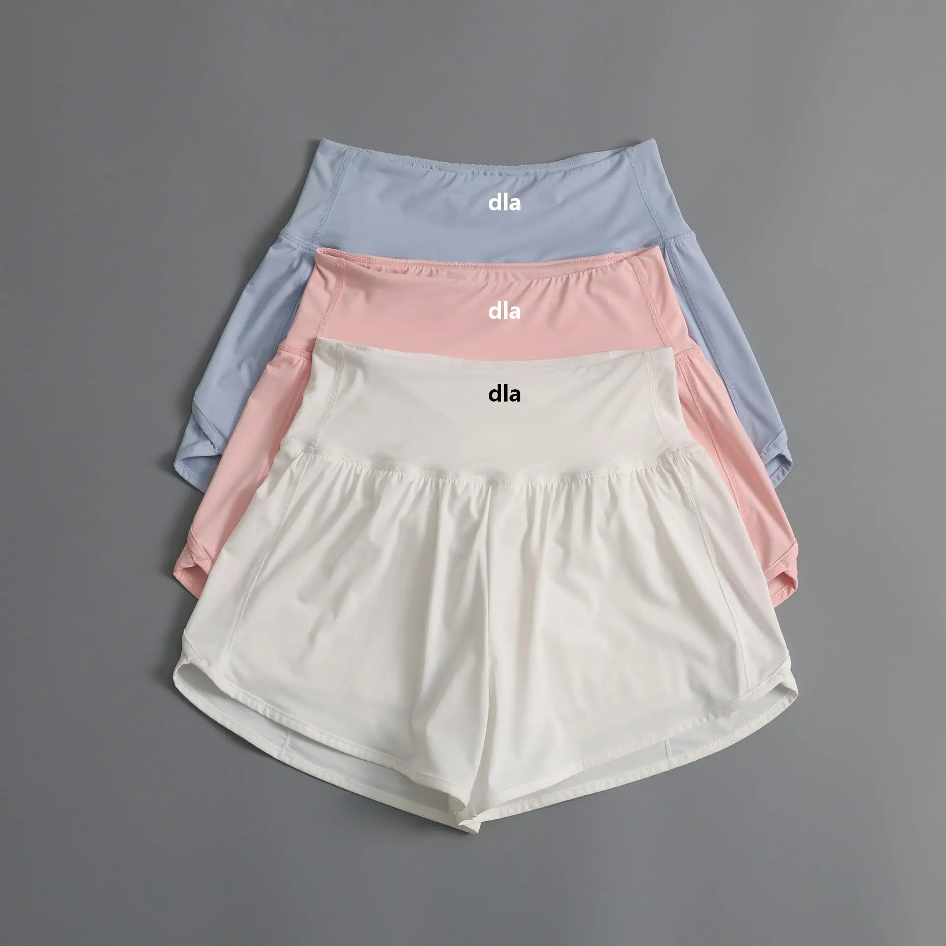 2026 Sports Short Women's Loose-Fitting Running Quick-Drying Breathable Anti-Glare Fitness Pants Training Yoga Three-Piece Pants