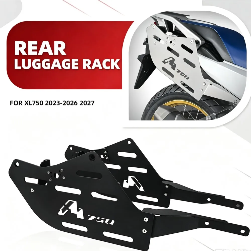 2026 Transalp 750 Side Box Luggage Rack Mount Bracket For Honda XL750 2023 - 2027 Saddlebag Side Case Bag Carrier Support Holder