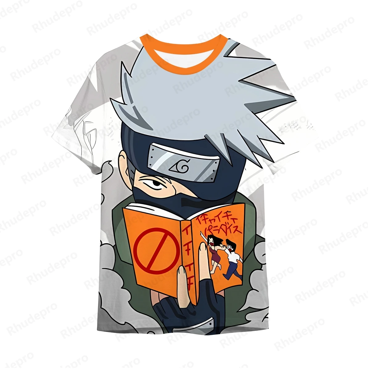 

Naruto Men Gift Harajuku Style Men's T-shirt Oversize Y2k Clothes Trend Uchiba Sasuke 2024 New Clothing Fashion High Quality