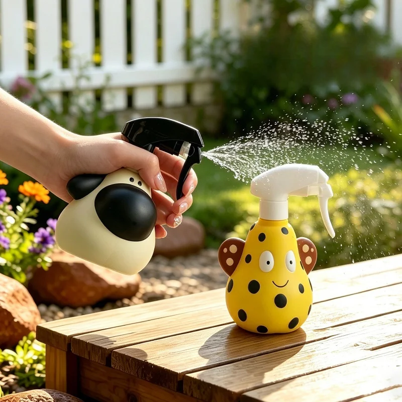 Garden Decoration Big Nose Dog Spot Pear Spray Bottle Household Watering  Alcohol Dispenser Desktop Creative Press Type Water