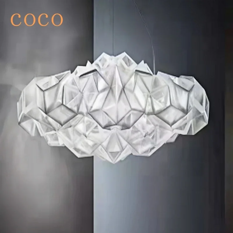

Modern Italy Design LED Pendant Lights Cloud Living Dining Room Bedroom Acrylic Hanging Lamp Creative Kitchen Lighting Fixture