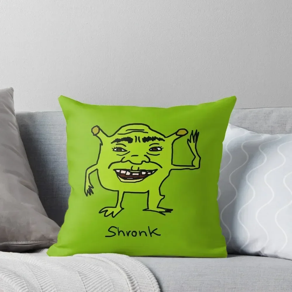 

Shronk Meme Throw Pillow ornamental pillows Decorative Cushions For Luxury Sofa christmas pillow case pillow