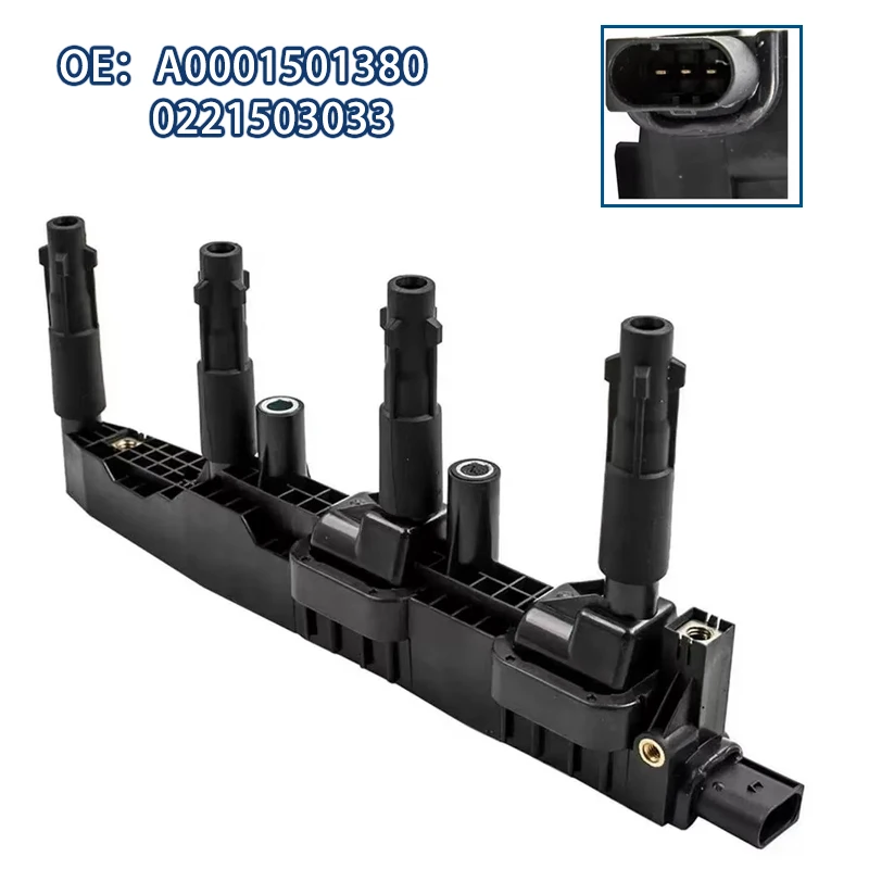 

A0001501380 0221503033 Катушка зажигания двигателя 0001501380 для Mercedes-Benz A-Class W168 A140 A160 A190