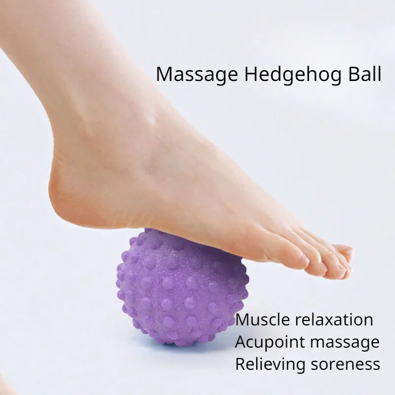 

Durable Spiky Massage Ball Trigger Point Sport Fitness Hand Foot Pain Relief Plantar Fasciitis Reliever Hedgehog Foot Massage