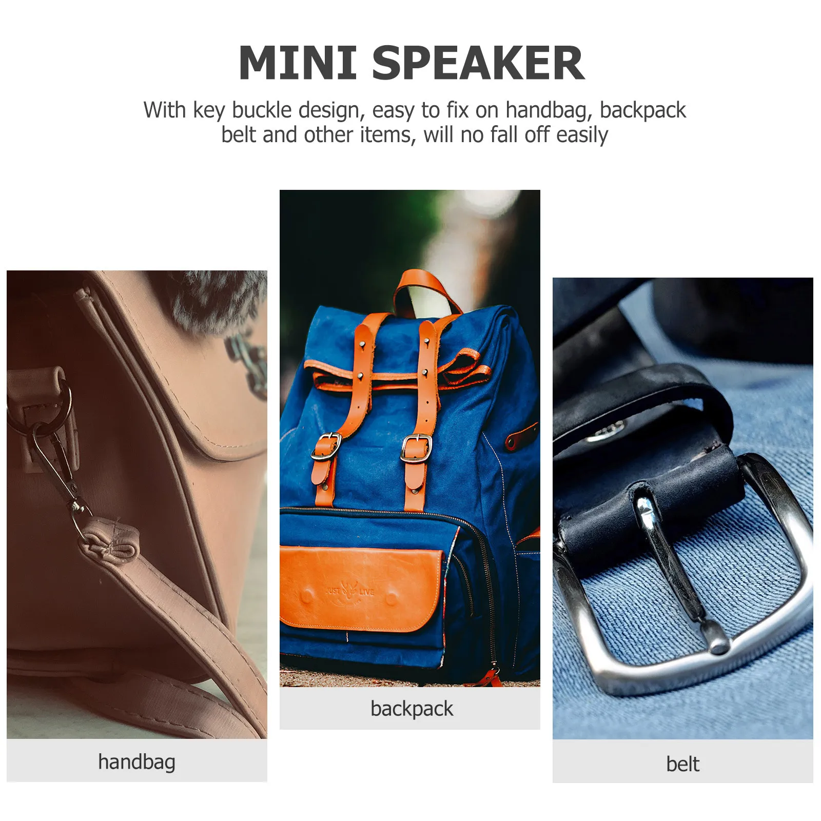 

Ring Pocket For Handbag Backpack Belt Decor Pendant Key Chain Watch Key Ring Pendant Watch Gift