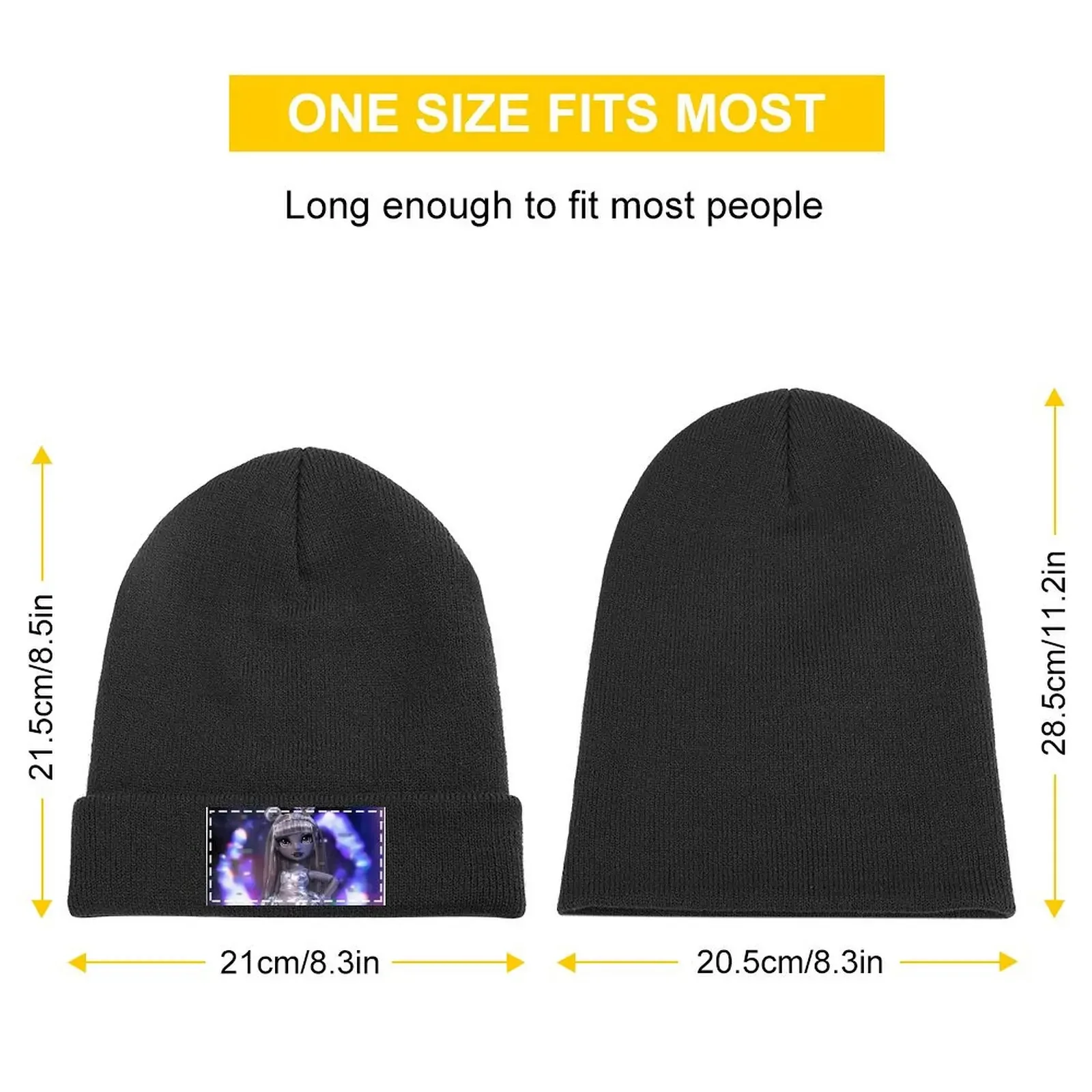 Shadow High Luna Madison photography Knitted Cap Bobble Hat Mountaineering Hat Baseball Cap Hats For Men Women's