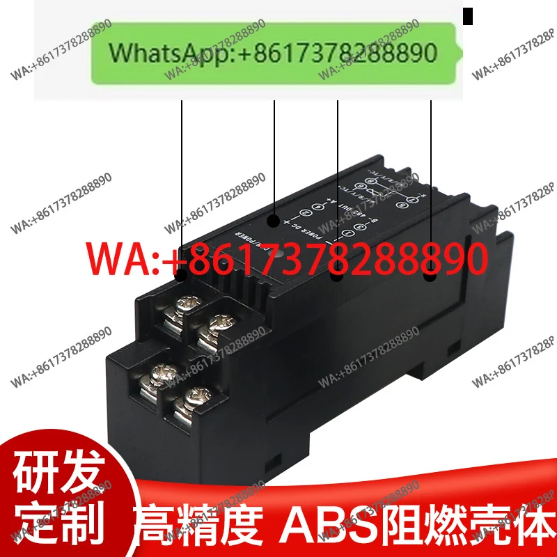 PT100 to RS485 signal digital quantity, output temperature transmitter module platinum thermal resistance module sensor