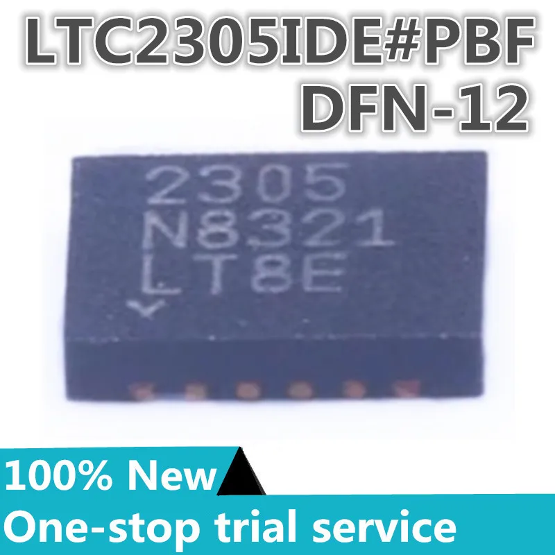 

1-10PCS %New original LTC2305IDE#TRPBF DFN-12 Silk-screen 2305 12-bit digital-to-analog converter differential single-ended ADC