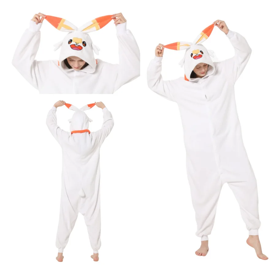 Anime Cartoon Pokemon Pikachu Bulbasaur Gengar Een Stuk Pyjama Herfst Winter Nieuwe Cosplay Casual Thuis Pyjama Cadeau voor Vrienden