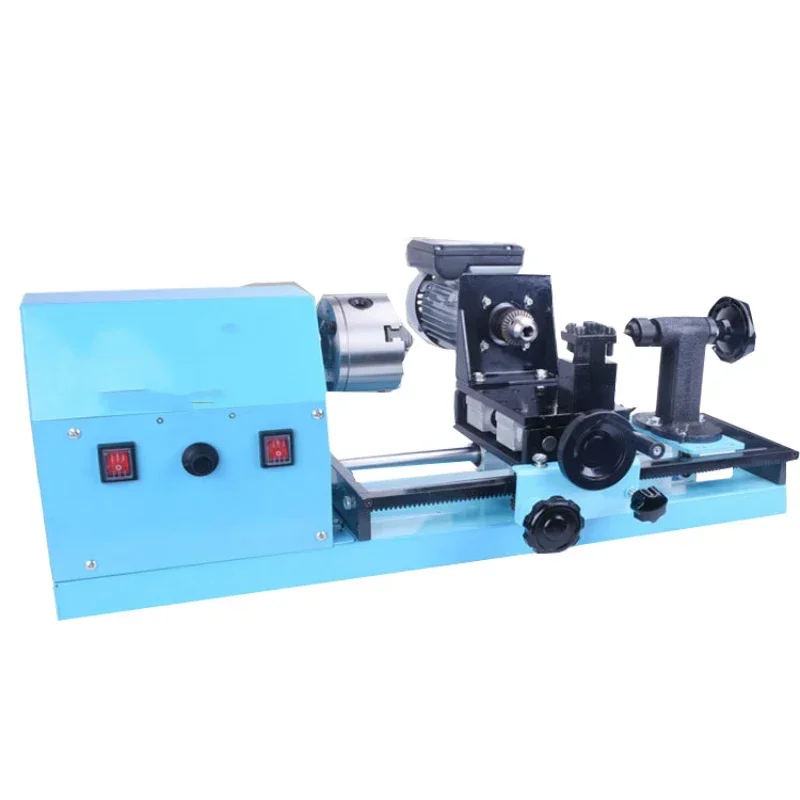 Multifunctional Desktop Small Lathe 220v Round Bead Machine, Wooden Bead Bracelet Processing Metal Machine Tool