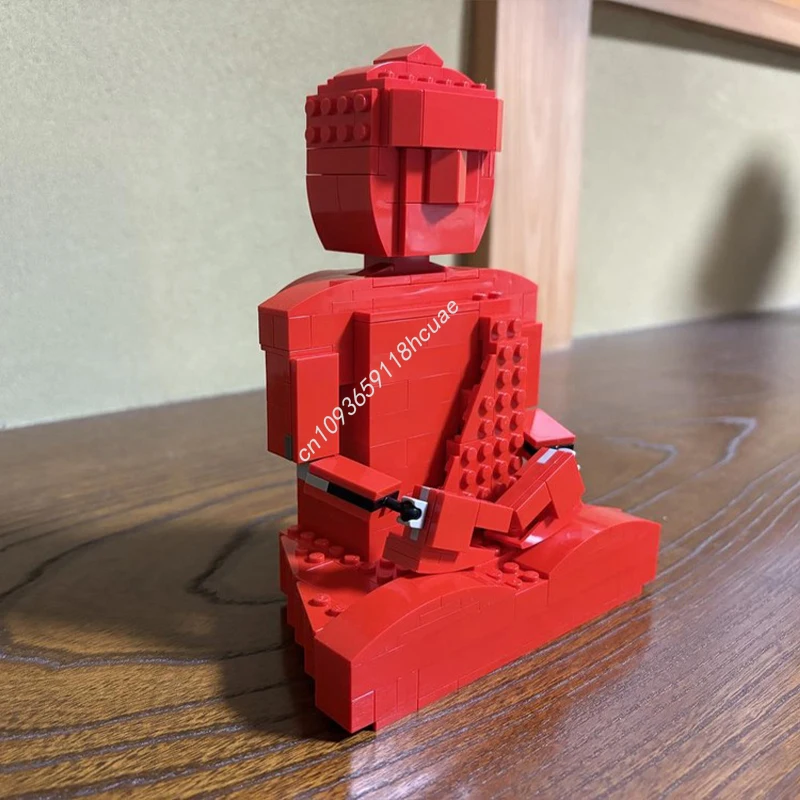 291pcs MOC Buddhist Statue Model Building blocks Kids Education creative toys Assemble Architecture Birthday Christmas gifts