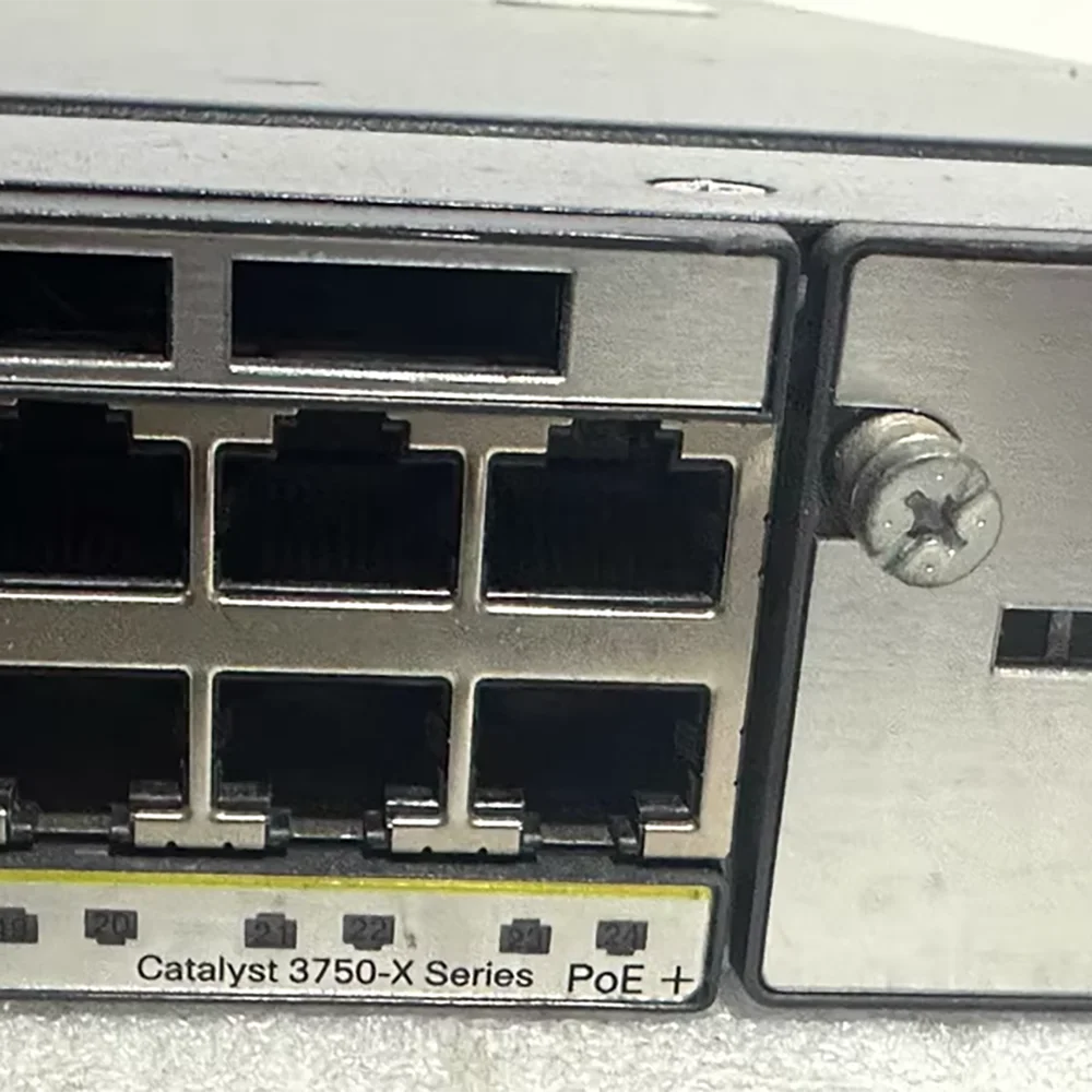 

Для Ci-sco WS-C3750X-24P-S 24-портовый гигабитный коммутатор управления сетью POE