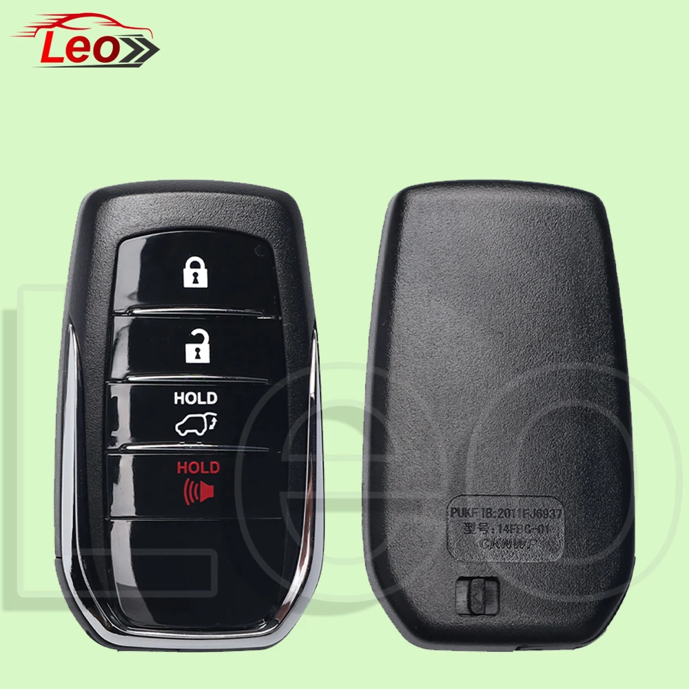Leo World Car Remote Smart Key For Toyota Lexus Criuser Crown Highlander Camry FCC:HYQ14FBB 312-314MHZ ID:8A-CHIP Keyless Go
