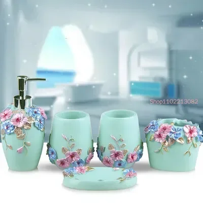 Bathroom Accessories Five-piec – Wedding Bathroom Supply Kit recenzja i cena