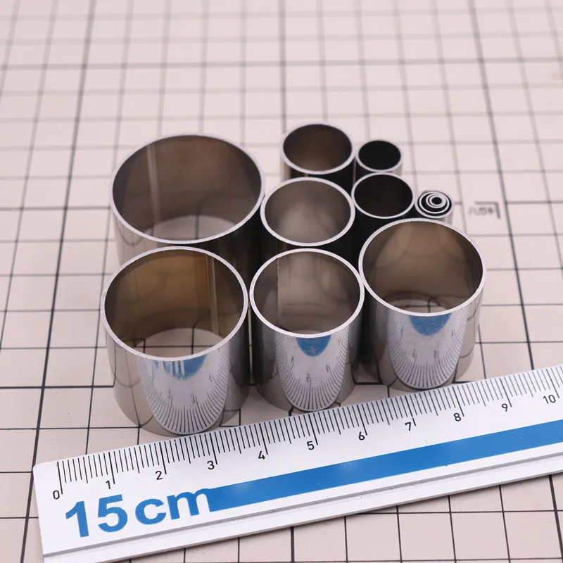 Stainless Steel Circular Cutting Mold/handmade DIY Ultra-light Clay Soft Pottery Resin Clay Press Cutting Mold 12 pieces/set