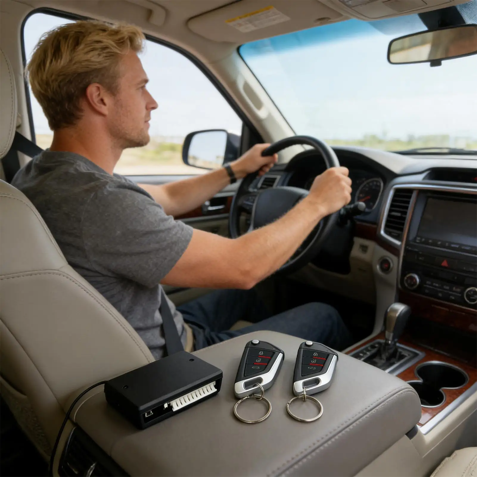 

Keyless Entry Car Kit 24V Anti-Theft Device Door Lock Keyless Entry System For Automotive SUV Truck Parking Lot