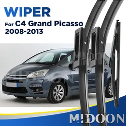 MIDOON Wiper Front Rear Wiper Blades For Citroen C4 Grand Picasso / C4 Picasso MK1 2008-2013 Windshield Windscreen 30