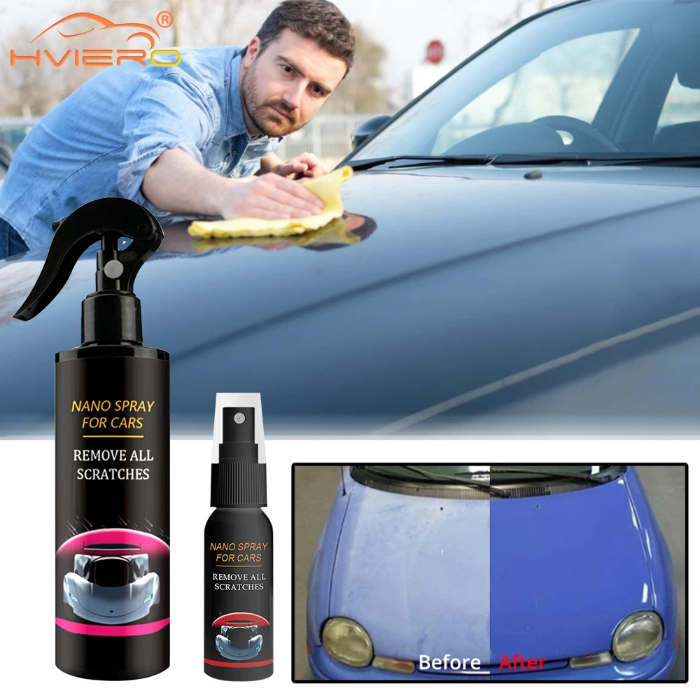 

30/120ml Automotive Nano Coating Agent Crystal Plating Liquid Car Paint Repair Polishing Hand Spray Water Wax Wash Maintenance