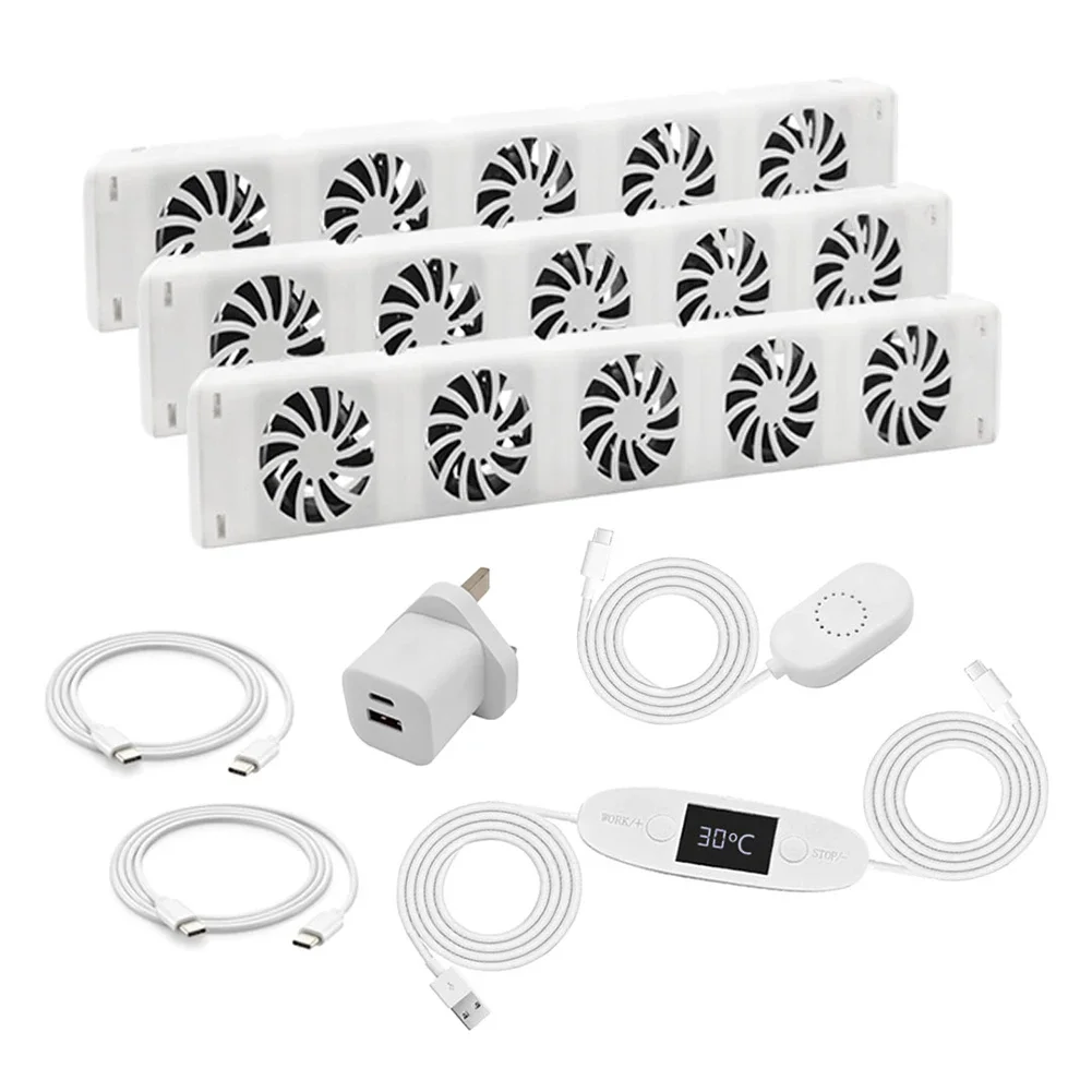 dc-5v-2a-fireplace-cooling-fans-easy-to-install-energy-saving-flame-retardant-improves-heat-distribution-rohs-compliant