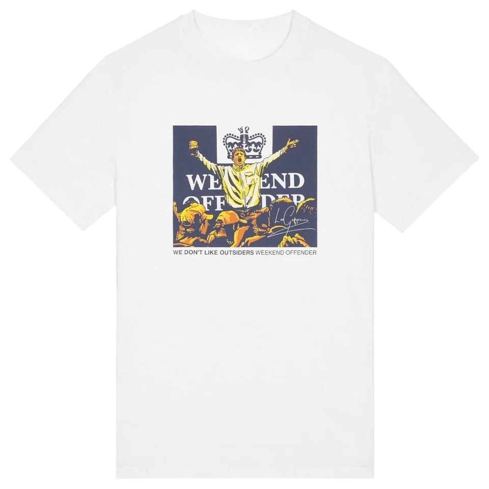 Summer Weekend Offender Leo Gregory Grafik-T-Shirt für Herren, kurzärmelig, Rundhalsausschnitt, Baumwolle