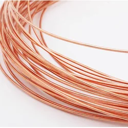 Copper Wire Round (Dead Soft) Blank Without Paint Uncoated Craft Wire