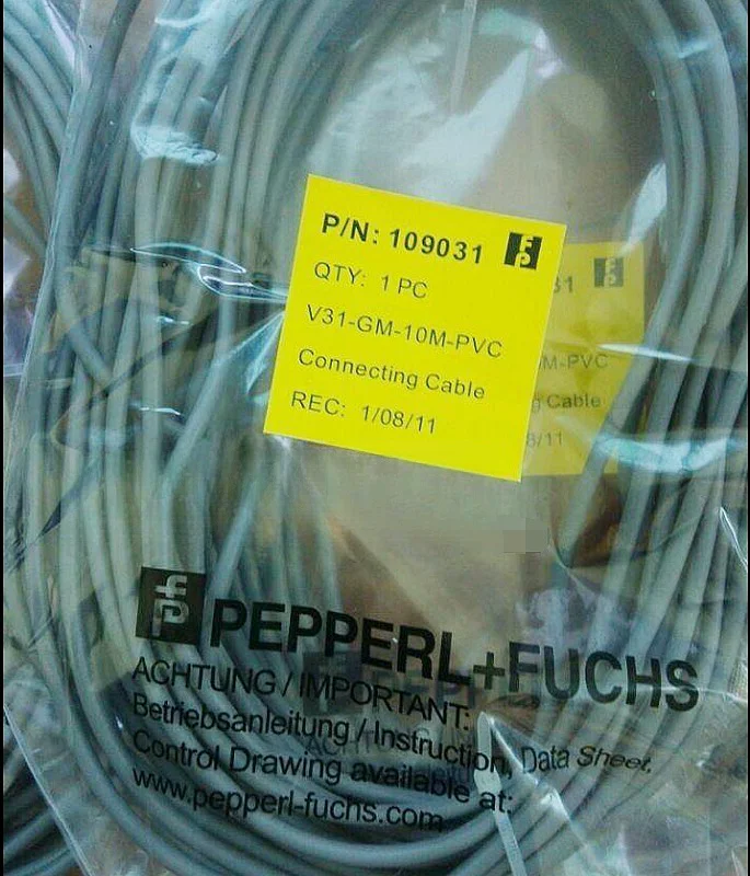 1 Uds nuevo para Pepperl + Fuchs V31-GM-10M-PVC cable de conexión envío rápido