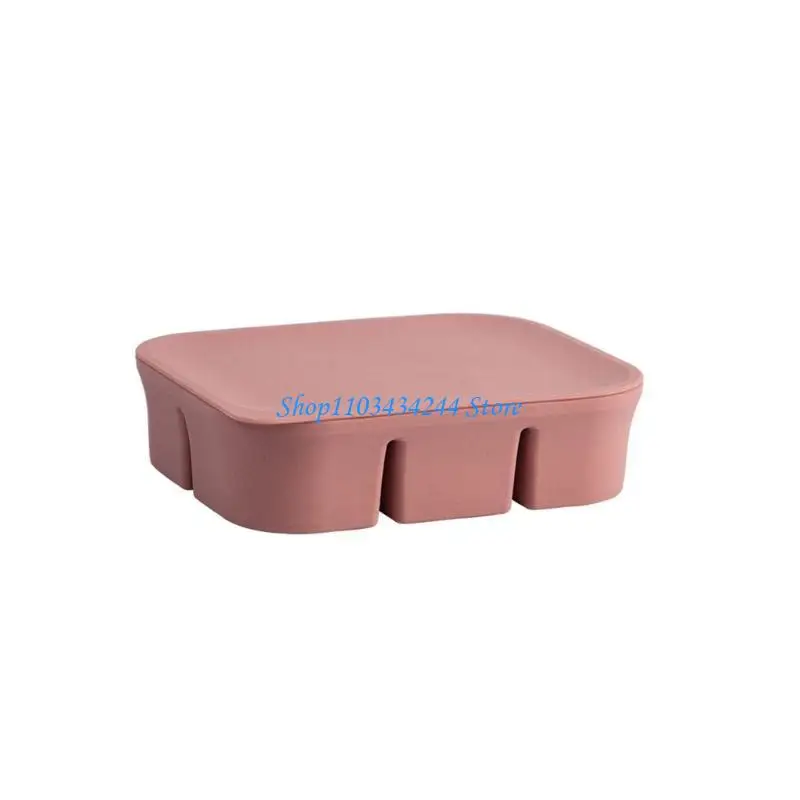 Upgrades Infant Silicone Tray Baby Weaning Storage Solution Silicone Baby Lunch Box for Parents & Babies Safe