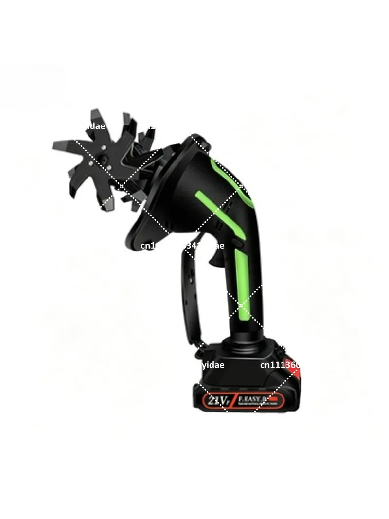 Rechargeable Small Handheld Electric Soil Looser Trenching Tool for Garden