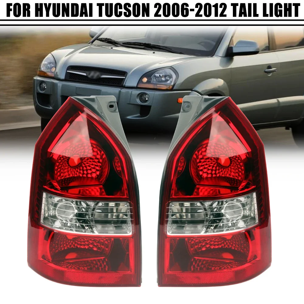 Left/Right Side Tail Lamp FOR Hyundai Tucson 2006 2007 2008 2009 2010 2011 2012 Rear Tail Light Brake Lamp with