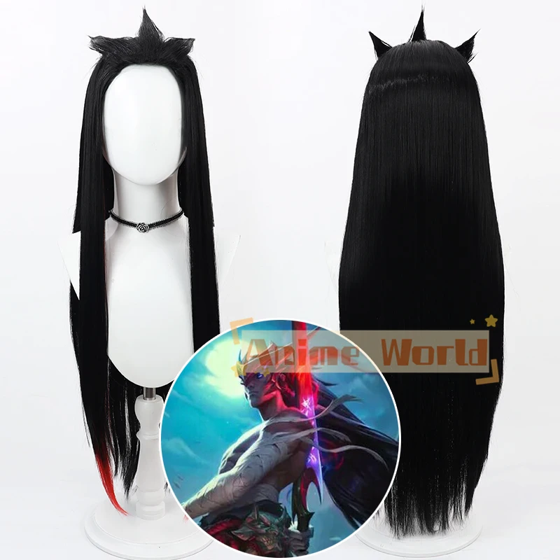 

Game Spirit Blossom LOL The Unforgotten Yone Cosplay Wig Heat Resistant Synthetic Hair Halloween Role Play Party