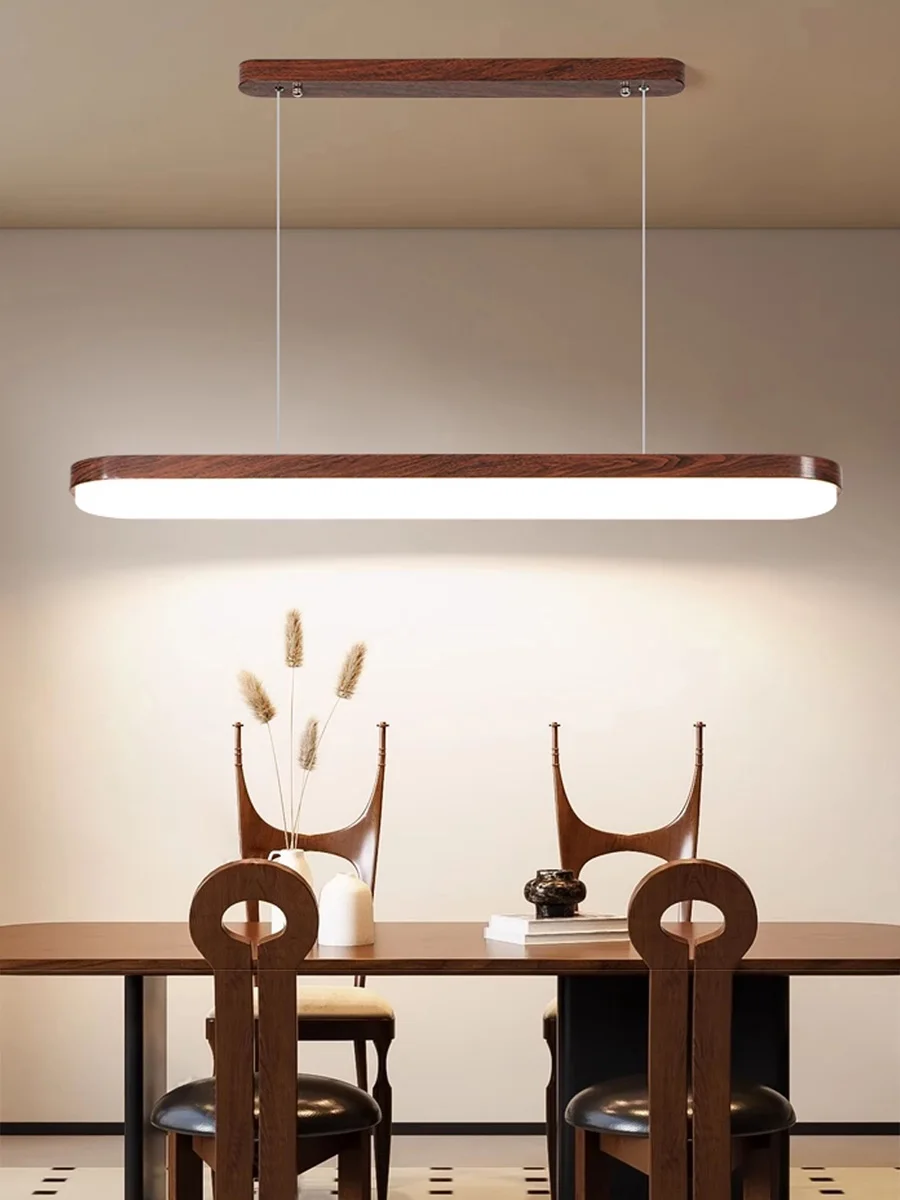 2026 New Chinese Retro Pendant Light for Dining Room - Modern Minimalist High-end Round Bar Ceiling Lamp, Vintage Lighting Fixtu