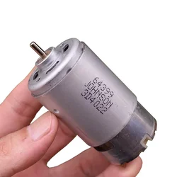 JOHNSON 64399 Mini RS-570 Motore DC 12V 14.4V 18V 24V 24500RPM Potenza ad alta velocità Motore a coppia elevata Trapano elettrico fai da te Attrezzo da giardino