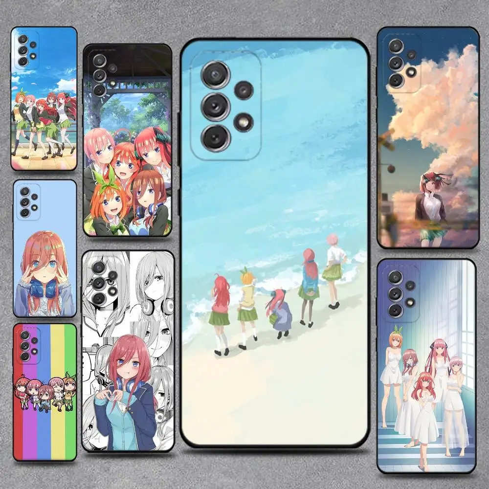 

Five Equal Brides Anime Phone Case For Samsung S25,S24,S21,S22,S23,S30,Ultra,S20,Plus,Fe,Lite,Note,10,9,5G Black Cover