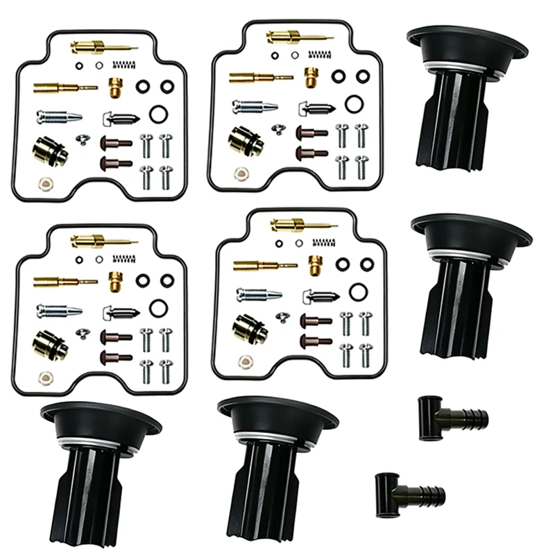 For Yamaha FZS600 FAZER 5DM 5RT 1998-2003 Motorcycle Carburetor Rebuild Repair Kit with Diaphragm Fit