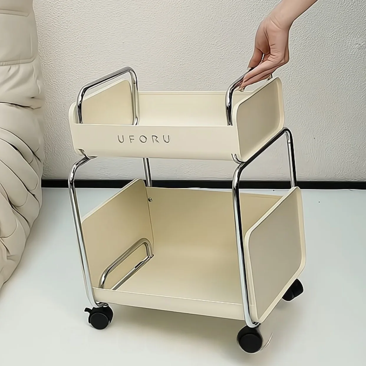 

Новый многоуровневый мобильный органайзер-стеллаж для хранения вещей, 00 предметов, прочный пластик, инструменты для организации дома